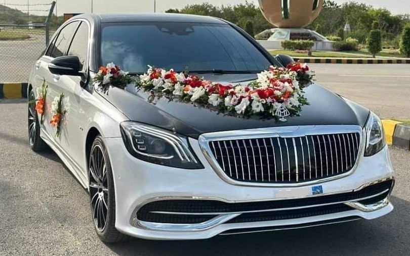 Mercedes Wedding Car Rental Lahore