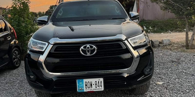 Armored Toyota Hilux Revo for rent in Islamabad - photo 2 | Unique Car Rental