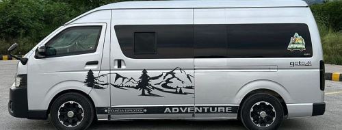 Bulletproof Grand Cabin Van for rent in Lahore - photo 2 | Unique Car Rental