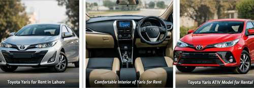 Toyota Yaris for rent in Lahore - photo 1 | Unique Car Rental
