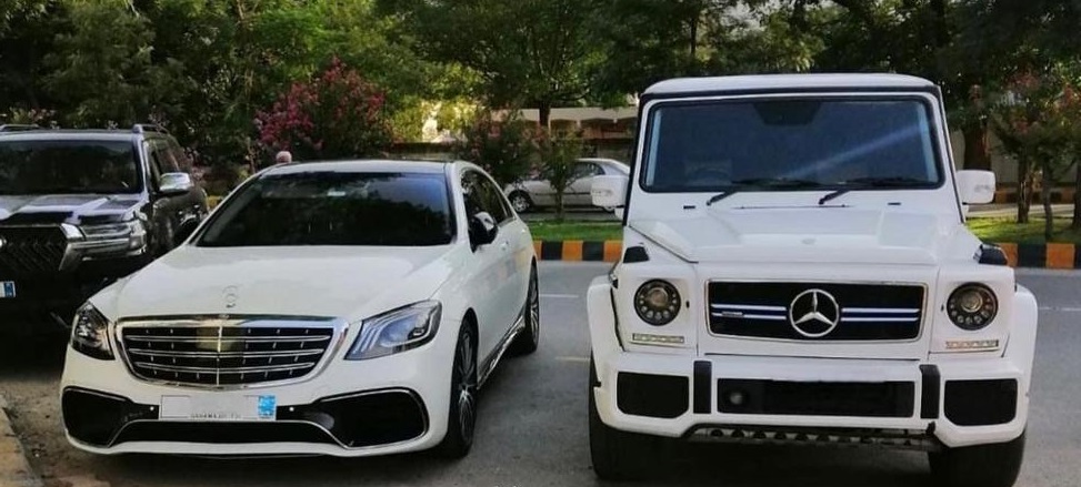 Mercedez & G-Wagon Rent Lahore