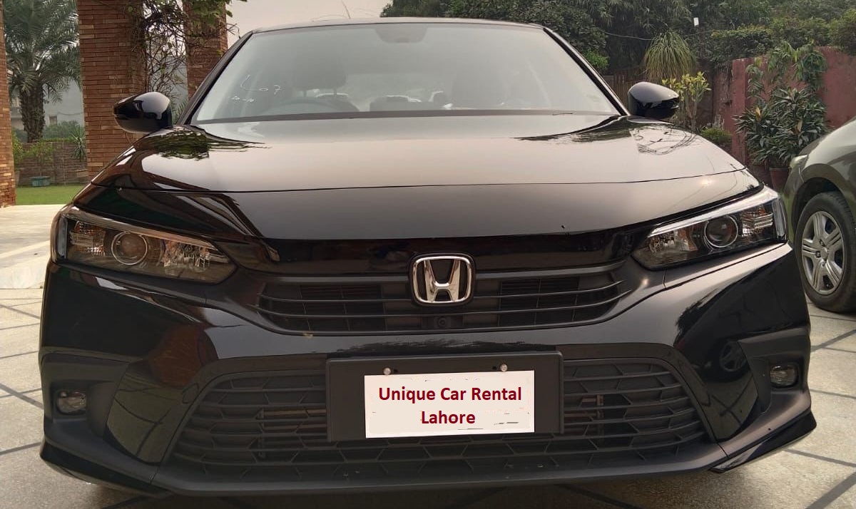 Civic car rent Lahore