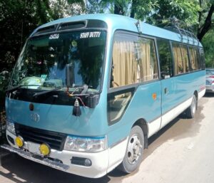 Affordable Coaster rental in Lahore with driver services included
