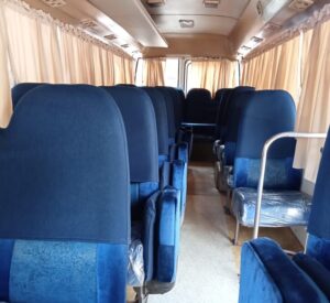 Coaster available for group travel in Lahore and nearby cities