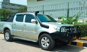 Luxury Toyota Vigo and Revo for rent in Lahore with professional driver service