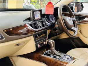 Audi A6 available for rent in Lahore for luxury travel and events