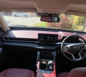 Haval H6 luxury interior for rent in Lahore
