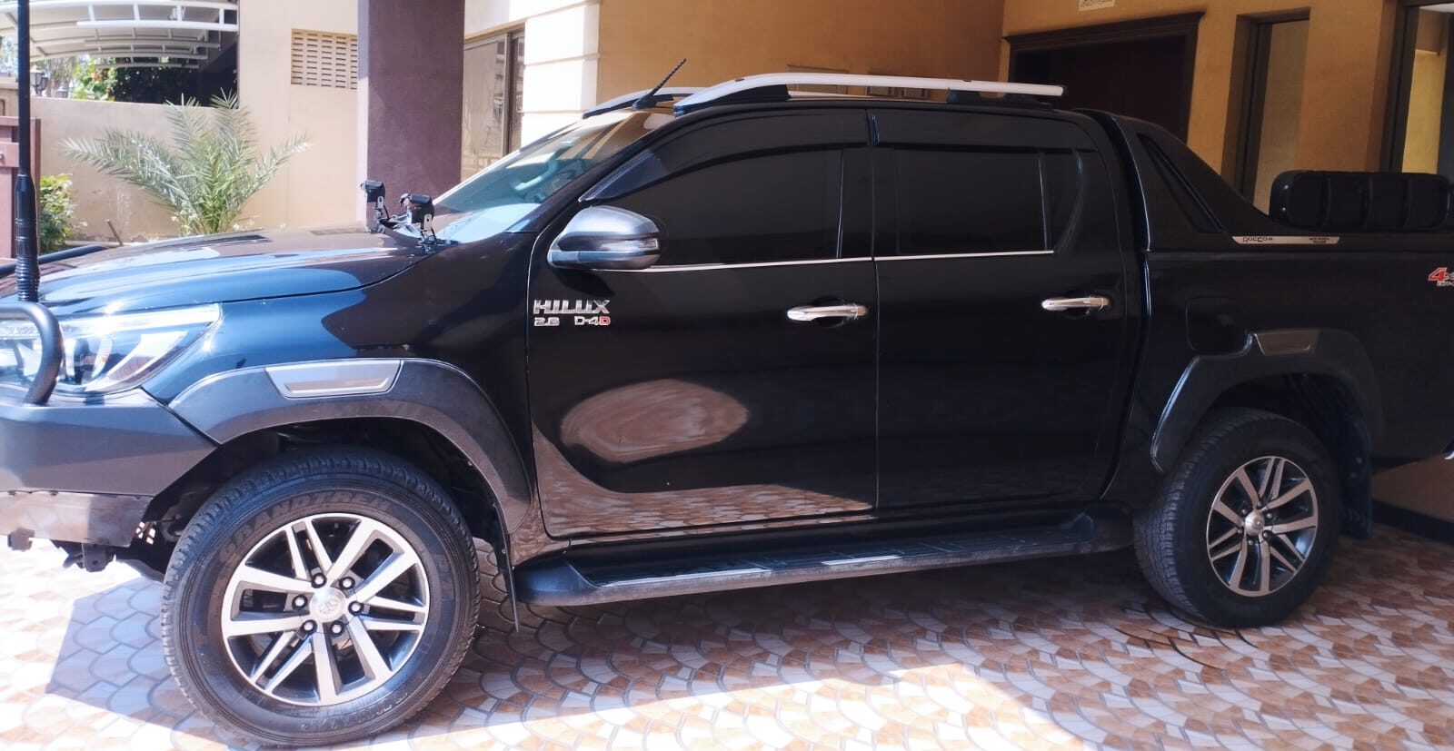 Revo and Rocco bulletproof pickup rentals in Islamabad