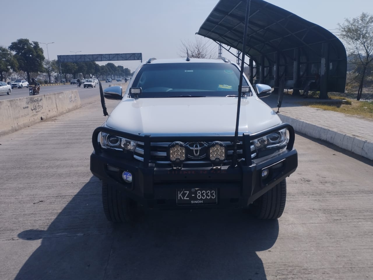 Bulletproof rental Revo, Prado, and Rocco pickup trucks