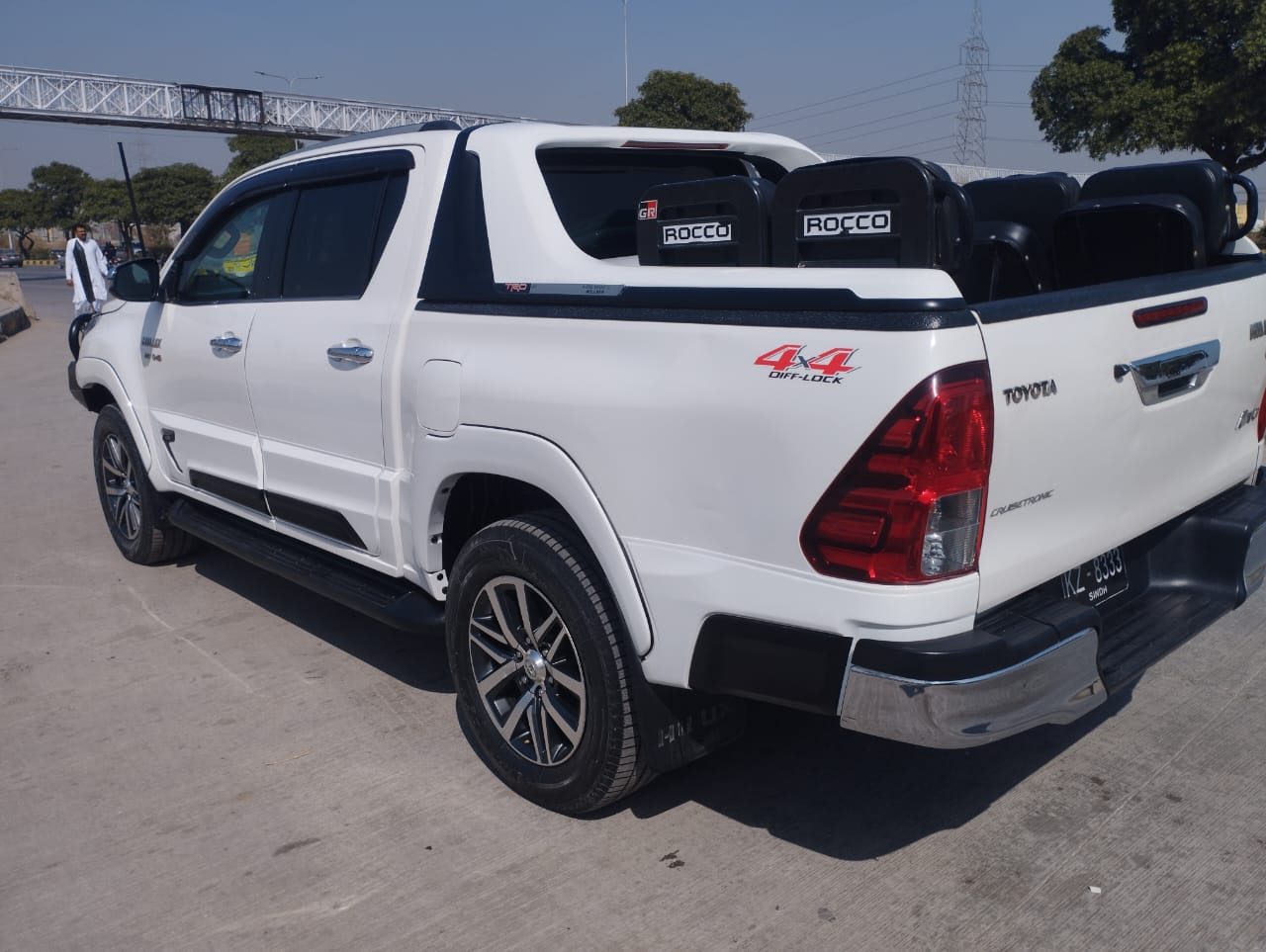 Armored Toyota Revo, Vigo and Rocco cars for hire