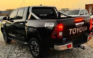 Toyota Revo rear armored view