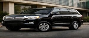 Armored Land Cruiser V8 Side Lahore – RentalCar99