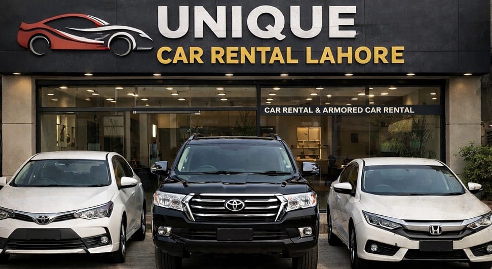 Car rental Lahore with driver - bulletproof armored B6/B6+ vehicles