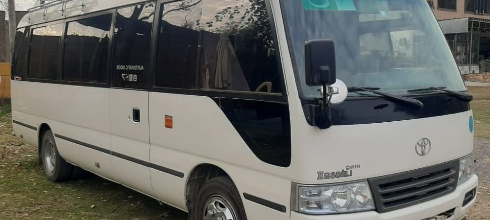 Rent C4 Coaster Coaster Rent a Car Lahore