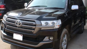 Hire Land Cruiser V8, Prado and Revo armored vehicles