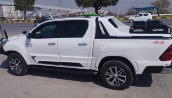 Secure armored pickup rentals including Vigo and Revo