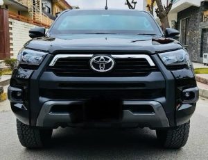 Double cabin armored Vigo for hire in Karachi