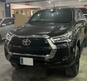 Rent Armored Toyota Revo B6+ in Peshawar with Full Protection