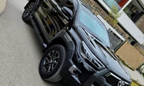 Security Revo Vigo double cabin Karachi rental