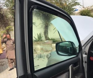 Armored Toyota Fortuner for VIP protocol and executive events in Karachi