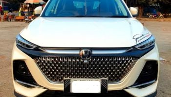 Oshan X7 1.5L turbo engine SUV available for rent in Lahore