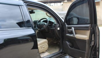 Armored Land Cruiser V8 and Vigo vehicles in Lahore