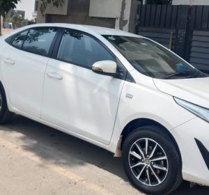 Rent Corolla car for airport pickup and drop-off in Lahore