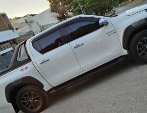 Hire armored Vigo in Karachi for VIPs