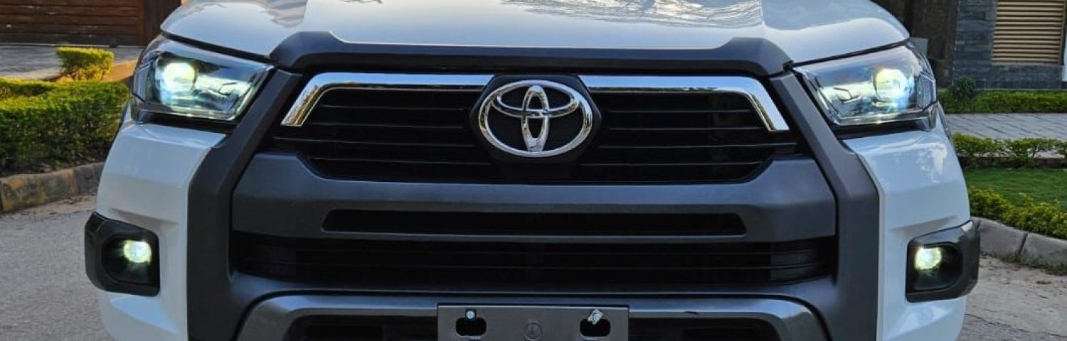 Armored Vigo security vehicle rental Karachi Bulletproof Revo rental Karachi with driver