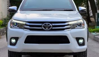 Bulletproof Toyota Revo front view Islamabad